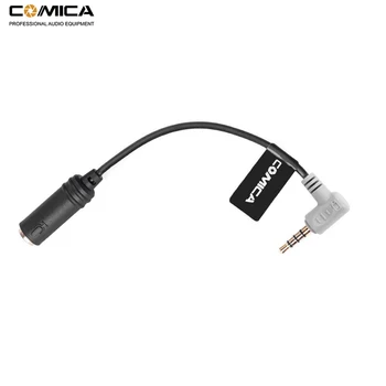 Comica CVM-SPX TRS(Ženski) na TRRS(muški) Audio kabel adapter za pametne telefone iPhone, Samsung, HTC