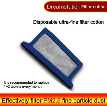 Set filtera peludi i za jednokratnu upotrebu ultra-tanki za Респироники DreamStation (2 višekratnu upotrebu i 6 za jednokratnu upotrebu)
