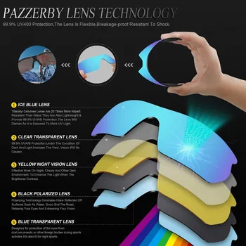 Поляризованное mirror pokrivenost izmjenjive leće za-Oakley Crankshaft Frame Multi-Colors