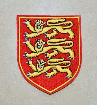 TOPLA RASPRODAJA! ~ Kraljevski grb Engleske Britanski grb гербовый zastava željezo na skrpan, šivati na skrpan,aplikacije su napravljene od tkanine, kvalitet