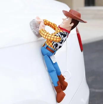 Topla igračka Šerif Woody Buzz light godine automobil lutke pliš igračke izvana objesiti igračku slatka auto oprema automobil ukras 25/35/45 cm