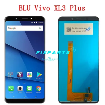 Originalni BLU Vivo XL3 LCD V0250WW LCD XL2 Zaslon osjetljiv na dodir digitalizator Blu Vivo XL3 Plus LCD zamjena XL4 Vivo XL 4 XL3 Plus