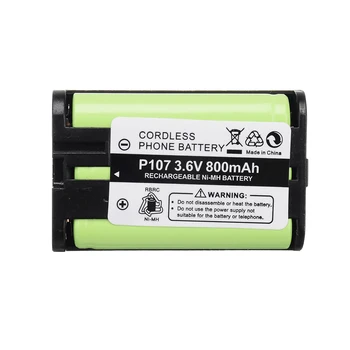 2 komada 3.6 V 800mah NI-MH bežični baterija kućni telefon Eleoption za Panasonic HHR-P107/HHRP107A/1B HHRP107A/1B P107 litij baterija