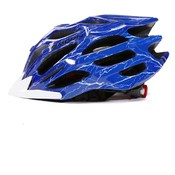 2020 Bike Ultralight 27 Hole Helmet Ultralight Eps + Pc With Taillight Mtb Road Bike Helmet One-piece Bike Helmet kaciga