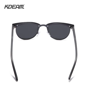 KDEAM metal dodati TR90 materijal muške sunčane naočale polarizirane Crystal petlje unisex sunčane naočale ultra naočale KD091