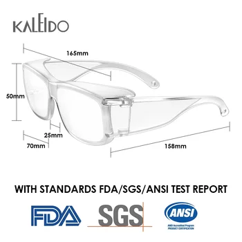 KALEIDO zaštitne naočale otpornost na udarce za rad virus zaštitne naočale anti-magla anti-prašina anti-scratch val unisex naočale