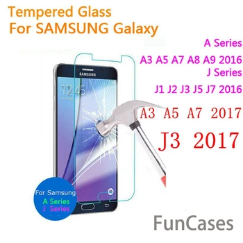 Zaštitnik ekrana kaljeno staklo za Samsung Galaxy S3 S4 S5 S6 Note3 4 5 A8 + 2018 A530 A730 A3 A5 A7 2017 J1 J2 J3 J5 J7 2016