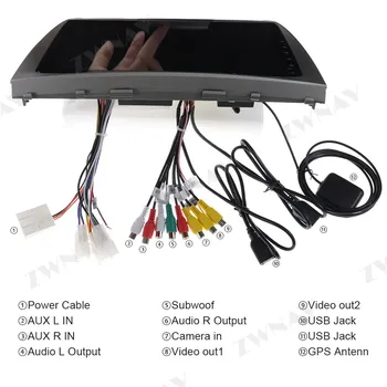 Zaslon osjetljiv na dodir Android 10.0 auto media player za Toyota Camry 2006-2011 GPS navigacija radio stereo audio glavna jedinica besplatna karta
