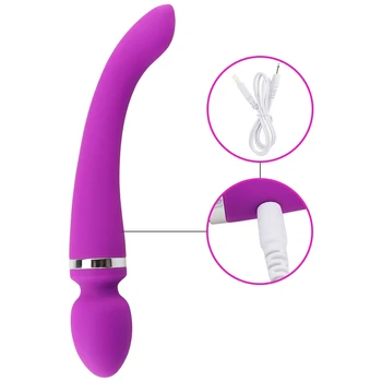 Man nuo Dual Head Vibrator seks-igračke za žene AV coli stimulacija klitorisa i G-Spot vibrator snažan seks-proizvod masažu vagine