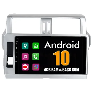 RoverOne auto radio za Toyota Prado 150 2016 Octa Core Android 10 stereo prijemnik GPS navigacija Sat Navi nema DVD