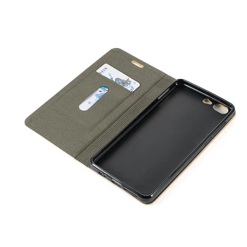 Torbica-Knjižica Za Leagoo T5 Flip Case Luxury Pu Leather Phone Torba Case Mekana Silikonska Stražnji Poklopac Tpu Za Leagoo T5 Business Case