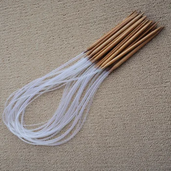 18 parova set 2 mm-10 mm 60 cm dužine 23 cm cijele карбонизированный bambus Han igle za pletenje glatka završiti zanat DIY pribor alat