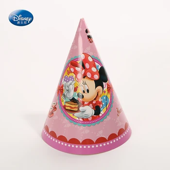 Minnie Mouse tema 6 kom./lot rođendan lijepa stranka šešir kape djeca djevojke rođendan Pa party dekoracije