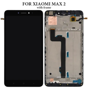 Visokokvalitetna ploča MI Max 2 LCD zaslon s okvirom za Xiaomi MAX 3 MI zaslon za XM MAX zaslon osjetljiv na dodir dodatna oprema za telefone