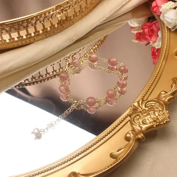 Japanski i korejski modni brand nakit akrilne perle Šarm narukvice višeslojne lanac narukvice za žene poklon