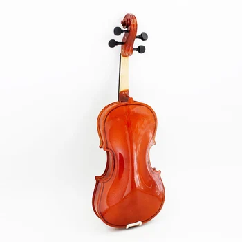 Violina 1/8 veličina akustična Violina s tankim kućištem luk smola za dob 3-6 M8V8 s lukom smola most